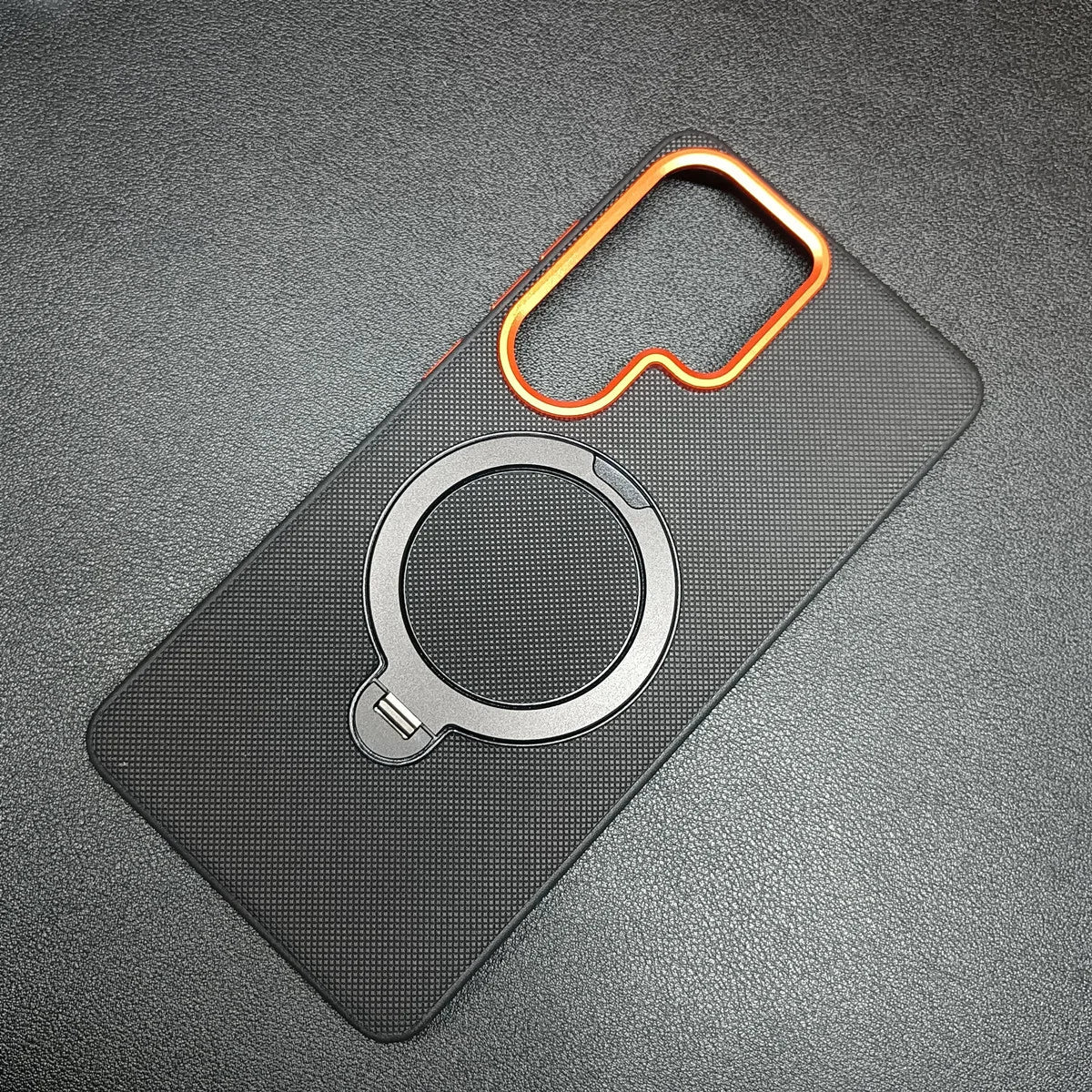Samsung S26 Metal Case with Swivel Stand and MagSafe