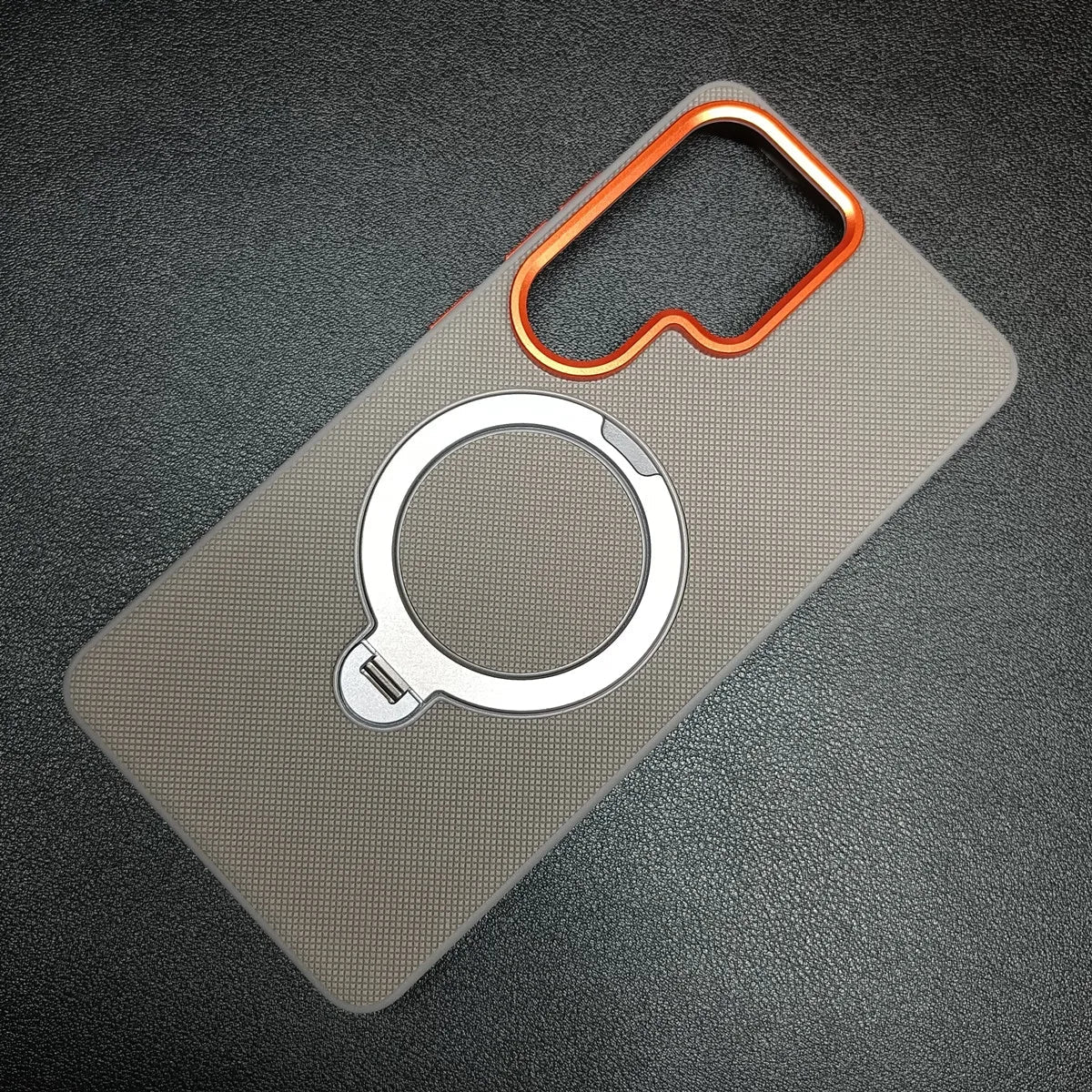 Samsung S26 Metal Case with Swivel Stand and MagSafe