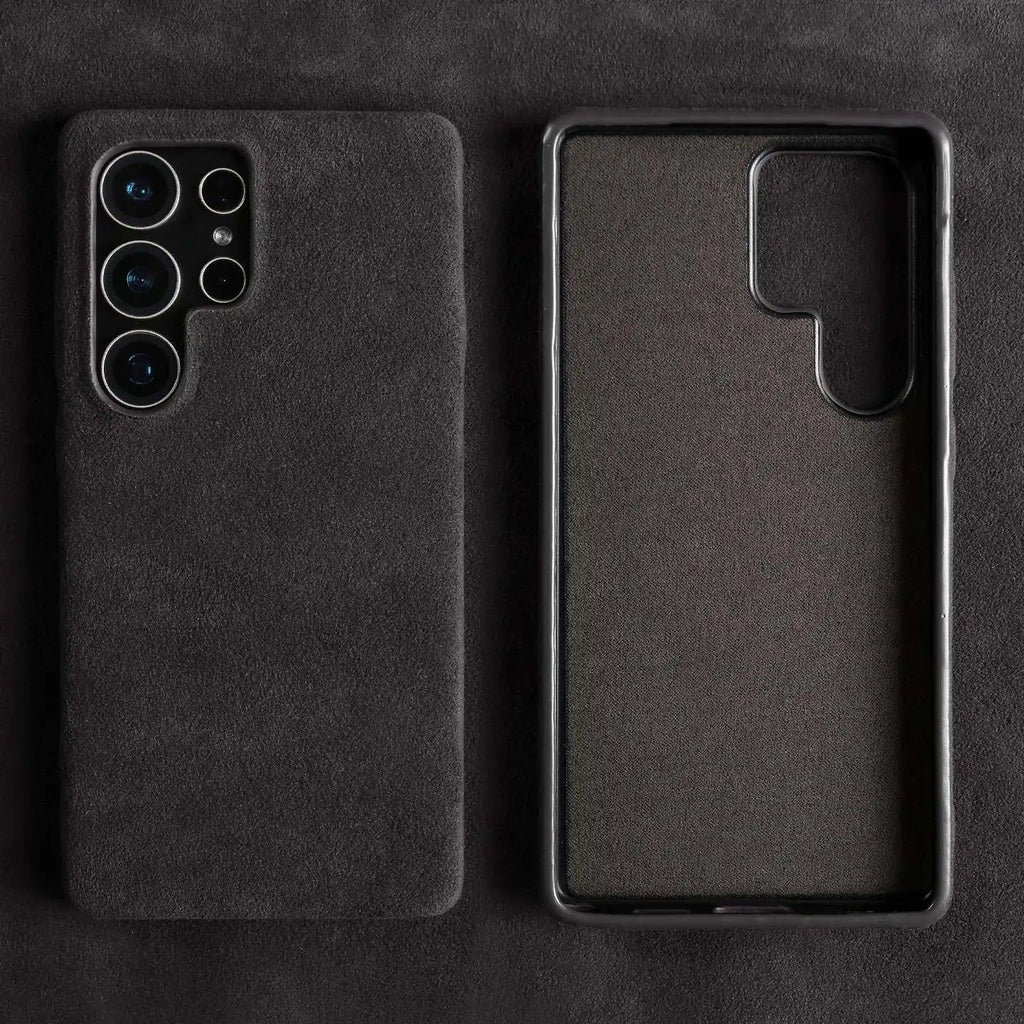 Luxury Samsung Alcantara Case with MagSafe