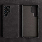 Luxury Samsung Alcantara Case with MagSafe