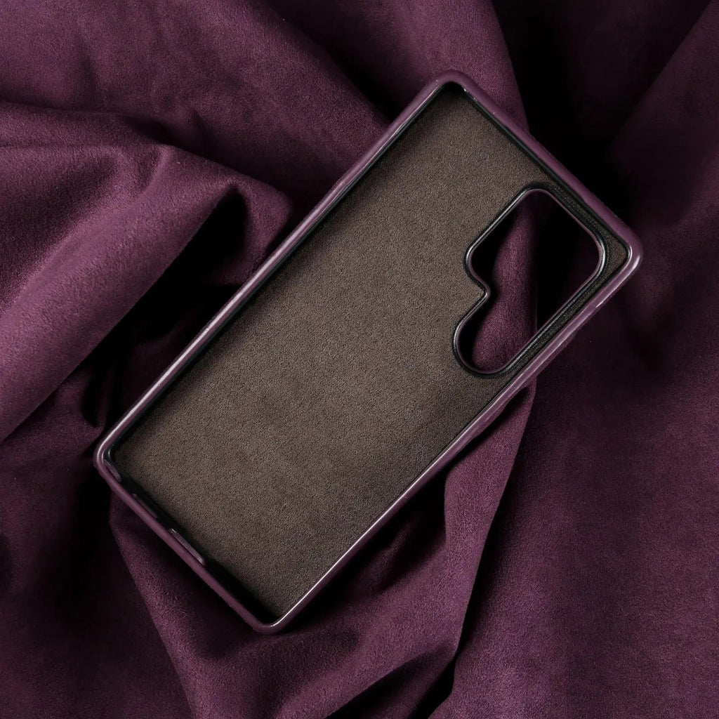 Luxury Samsung Alcantara Case with MagSafe