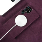 Luxury Samsung Alcantara Case with MagSafe