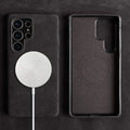 Luxury Samsung Alcantara Case with MagSafe