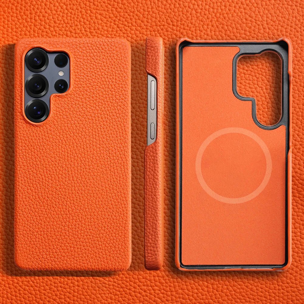 Samsung Natural Genuine Leather Case with MagSafe