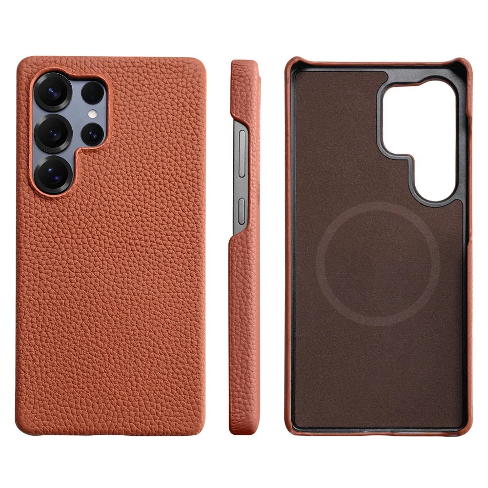 Samsung Natural Genuine Leather Case with MagSafe