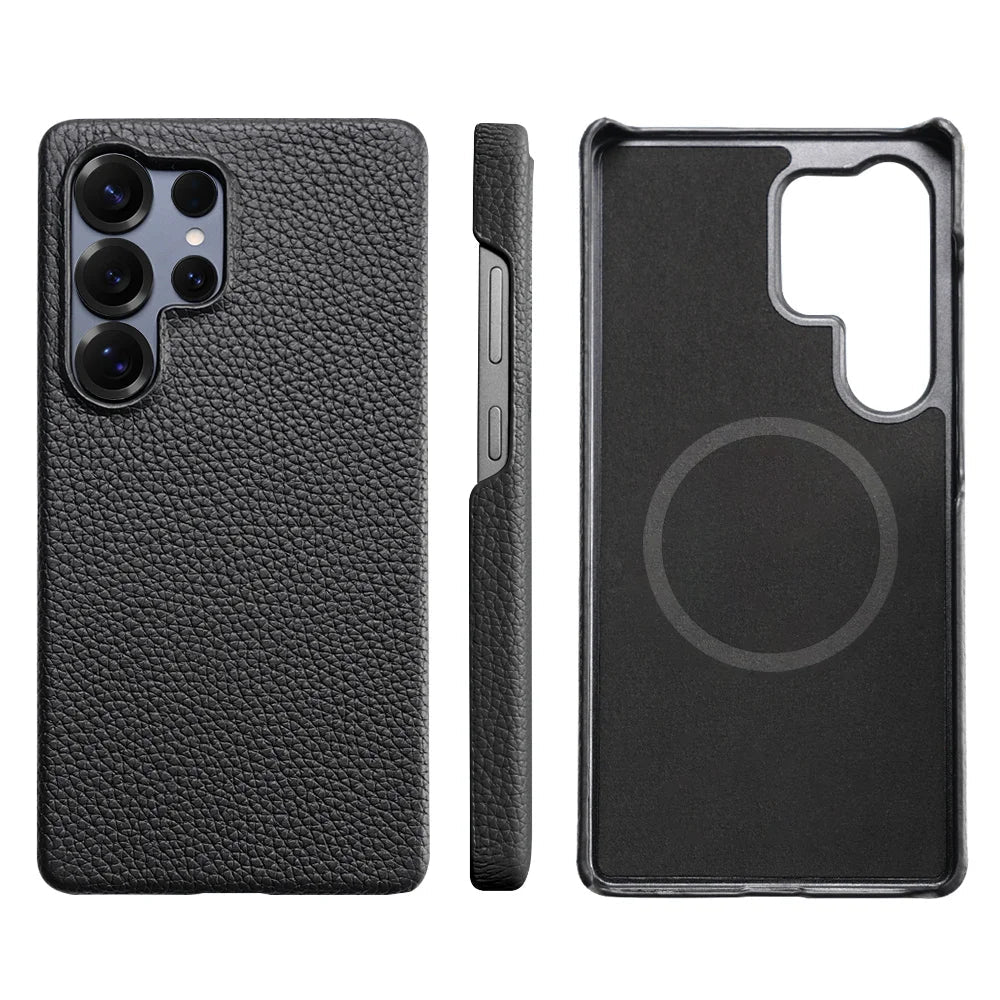 Samsung Natural Genuine Leather Case with MagSafe