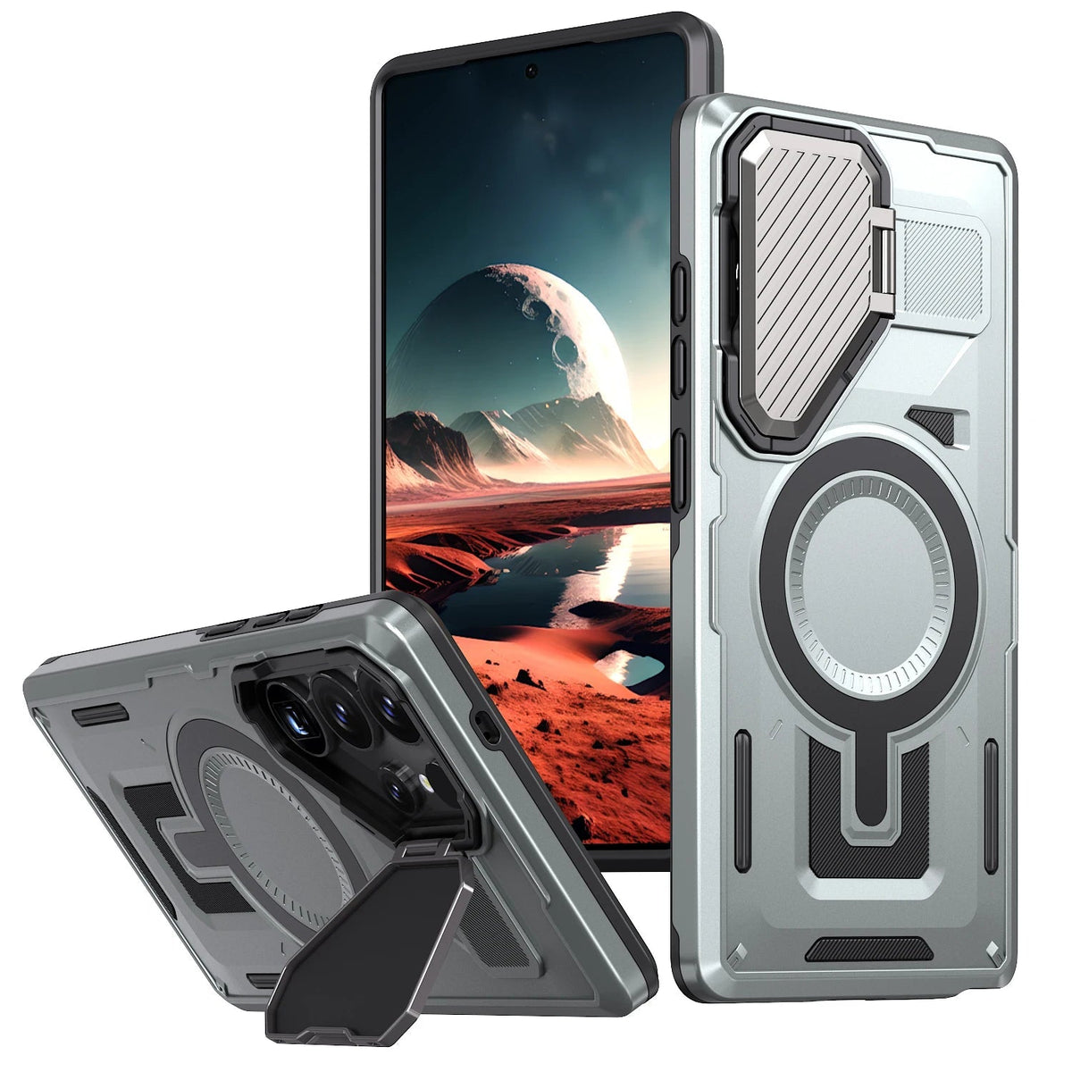 Samsung Magnetic Case with Swivel Stand and MagSafe