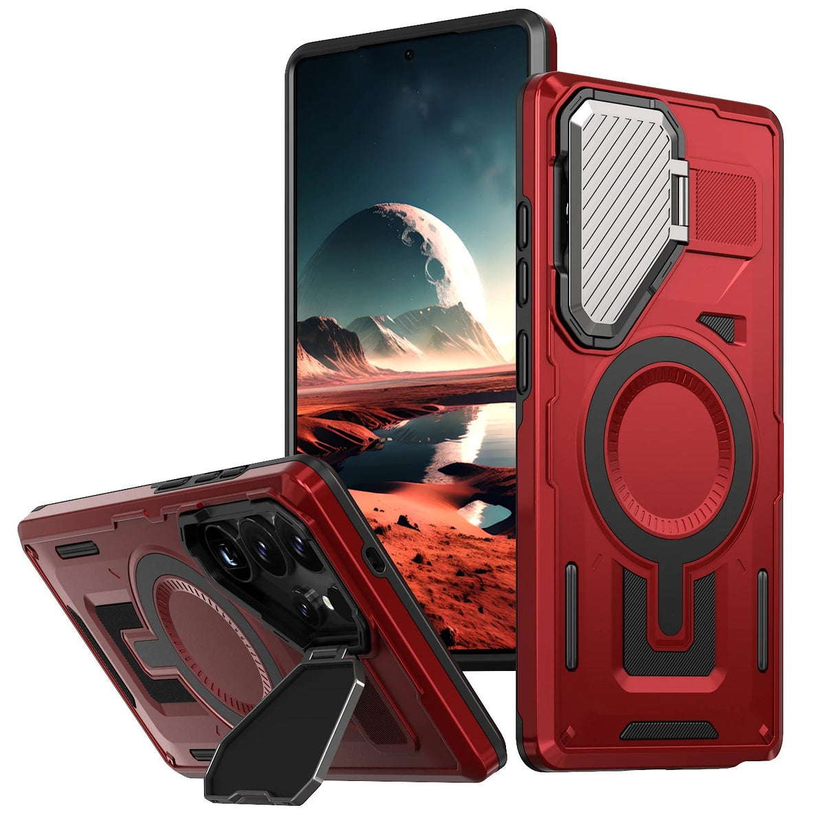 Samsung Magnetic Case with Swivel Stand and MagSafe