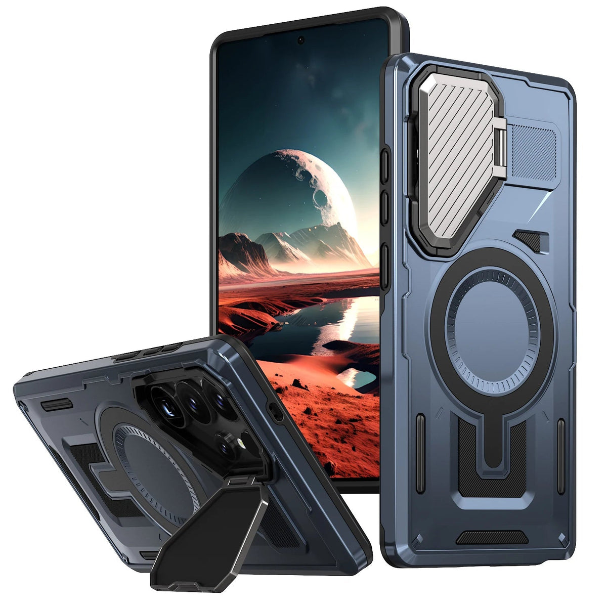 Samsung Magnetic Case with Swivel Stand and MagSafe