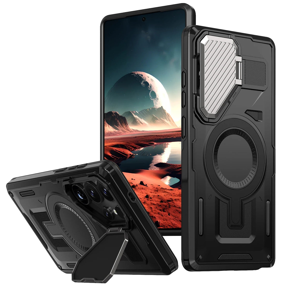Samsung Magnetic Case with Swivel Stand and MagSafe