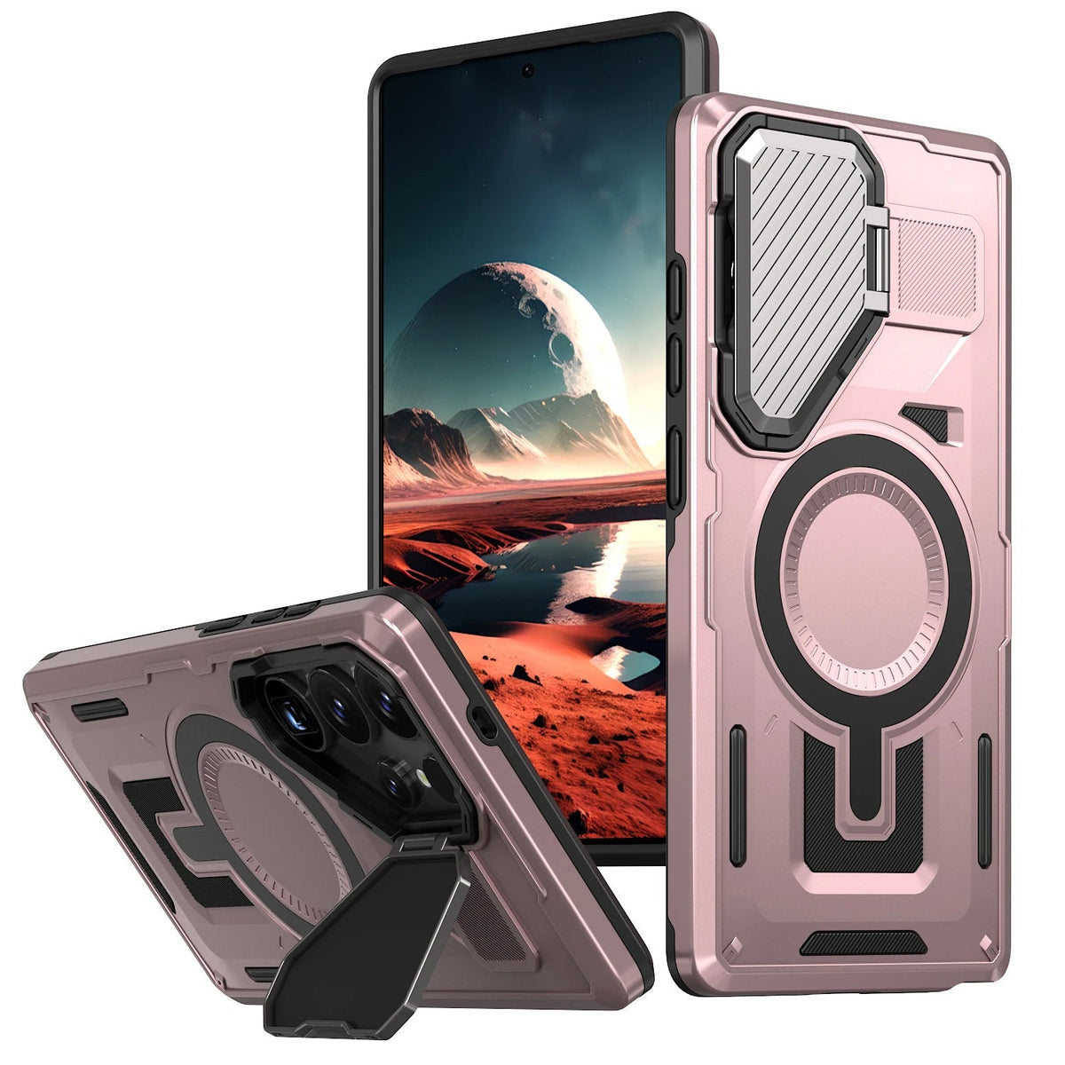 Samsung Magnetic Case with Swivel Stand and MagSafe