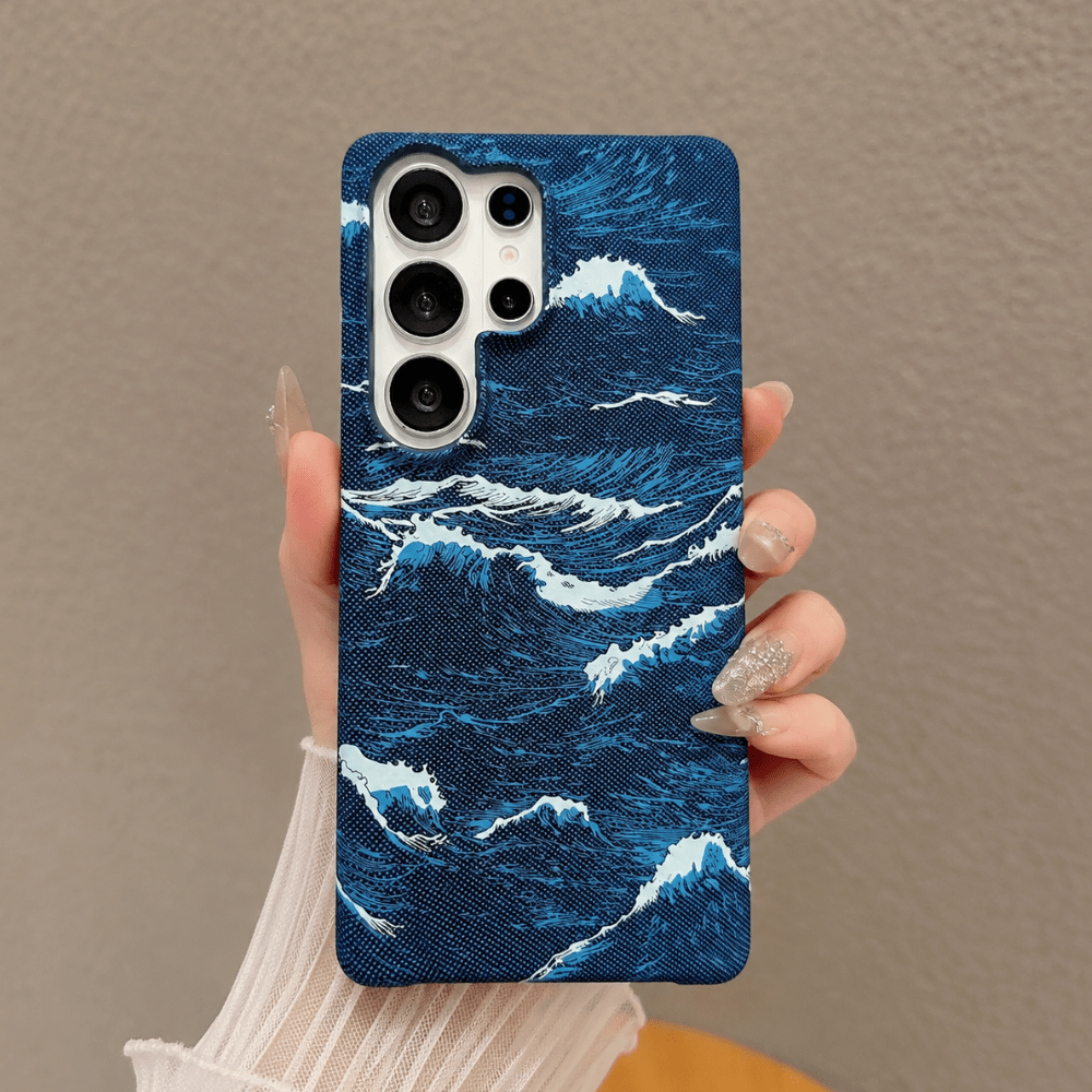 Samsung Sea Wave Design Carbon Case