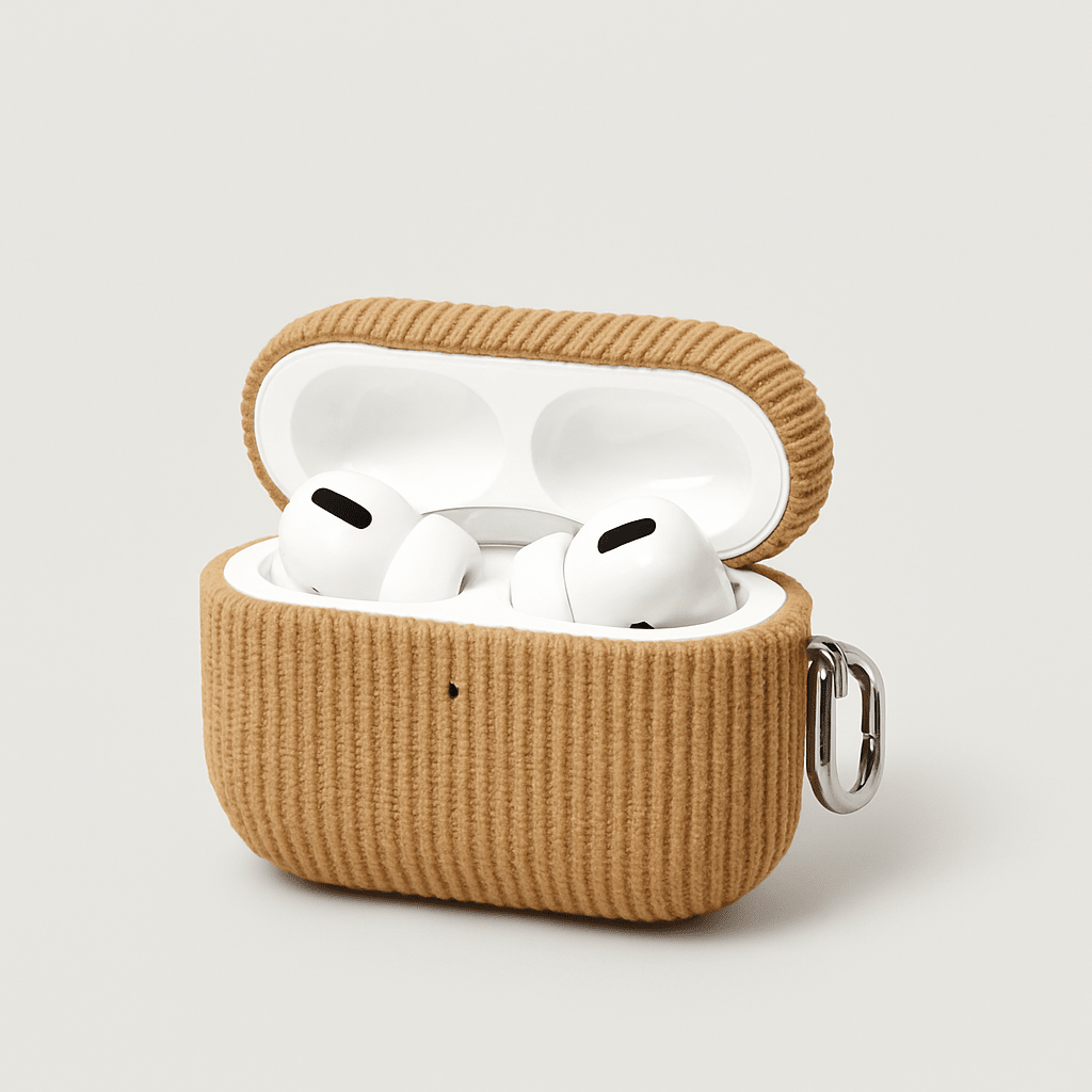 Velvet AirPods Case with Keychain