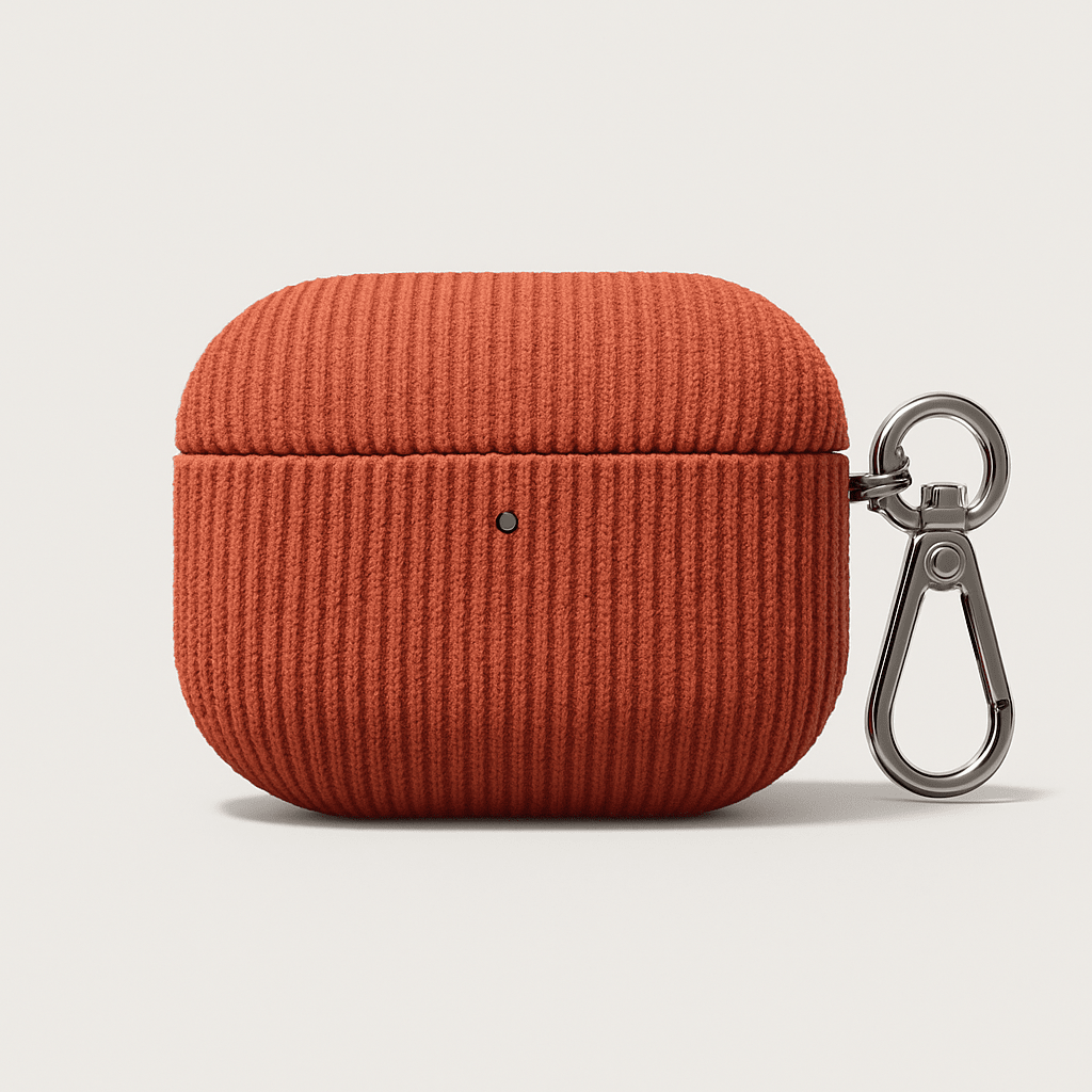 Velvet AirPods Case with Keychain