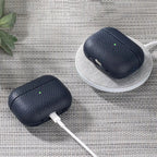 Retro Texture Genuine Leather AirPods Case