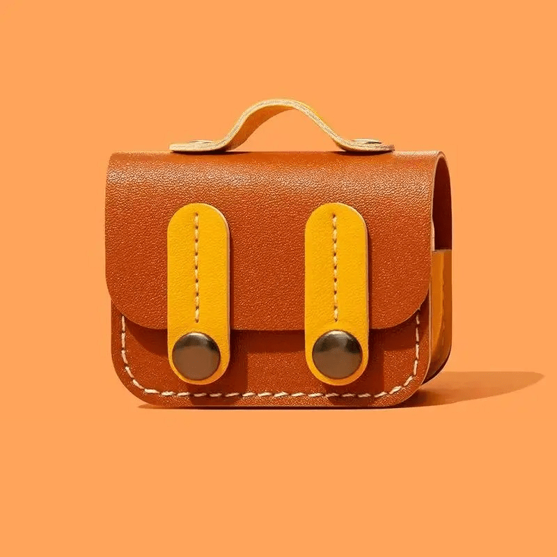AirPods Mini 3D Leather Backpack Case