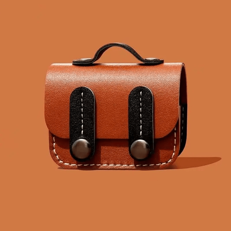 AirPods Mini 3D Leather Backpack Case