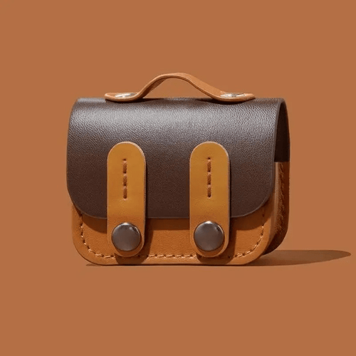 AirPods Mini 3D Leather Backpack Case