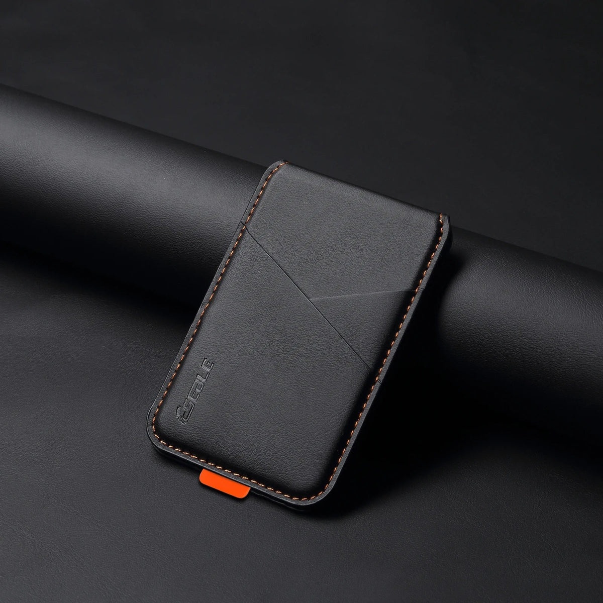 Magnetic Leather Wallet Card Holder
