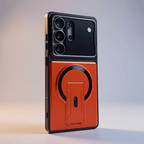 Magnetic Samsung Case with Stand and Lens Protection