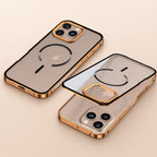 MagSafe Anti-Impact iPhone Case Aluminum Frame