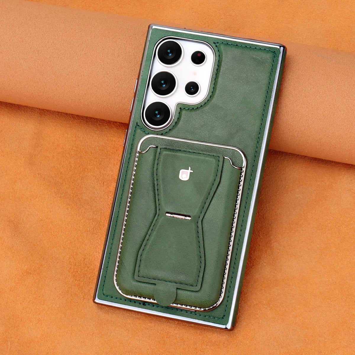 Samsung Leather Case + Magnetic Card Holder