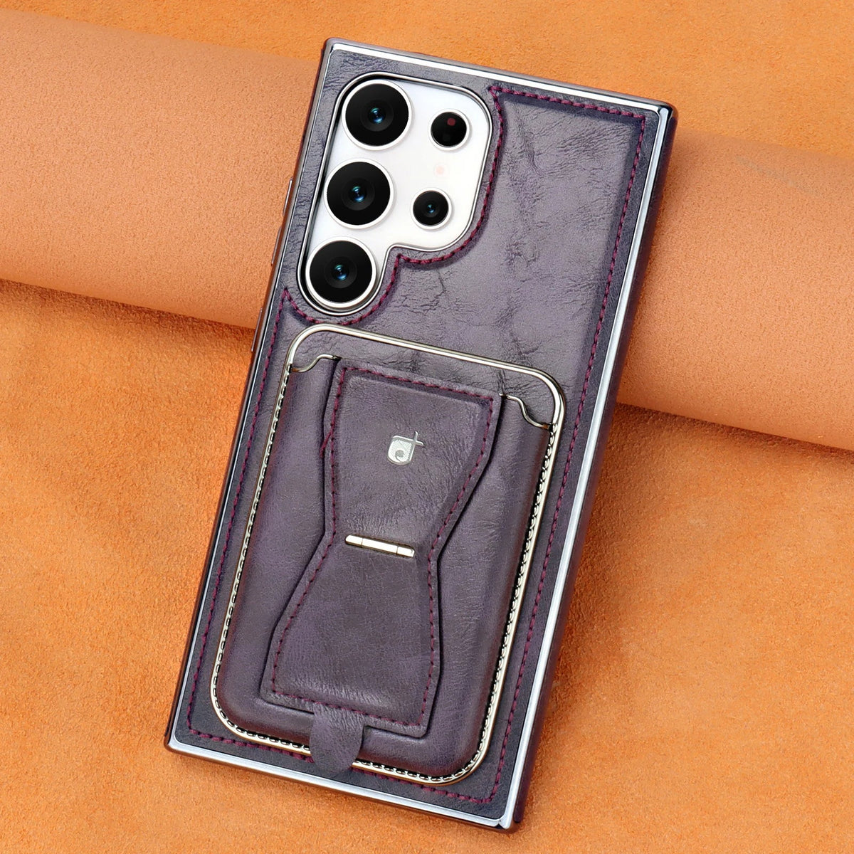 Samsung Leather Case + Magnetic Card Holder