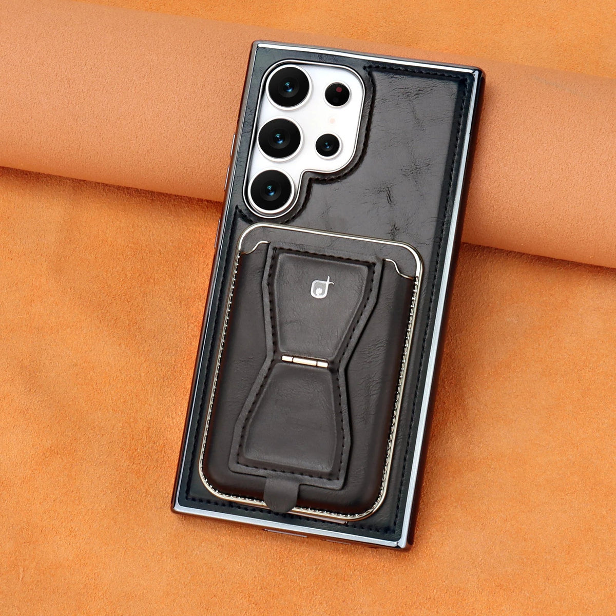 Samsung Leather Case + Magnetic Card Holder
