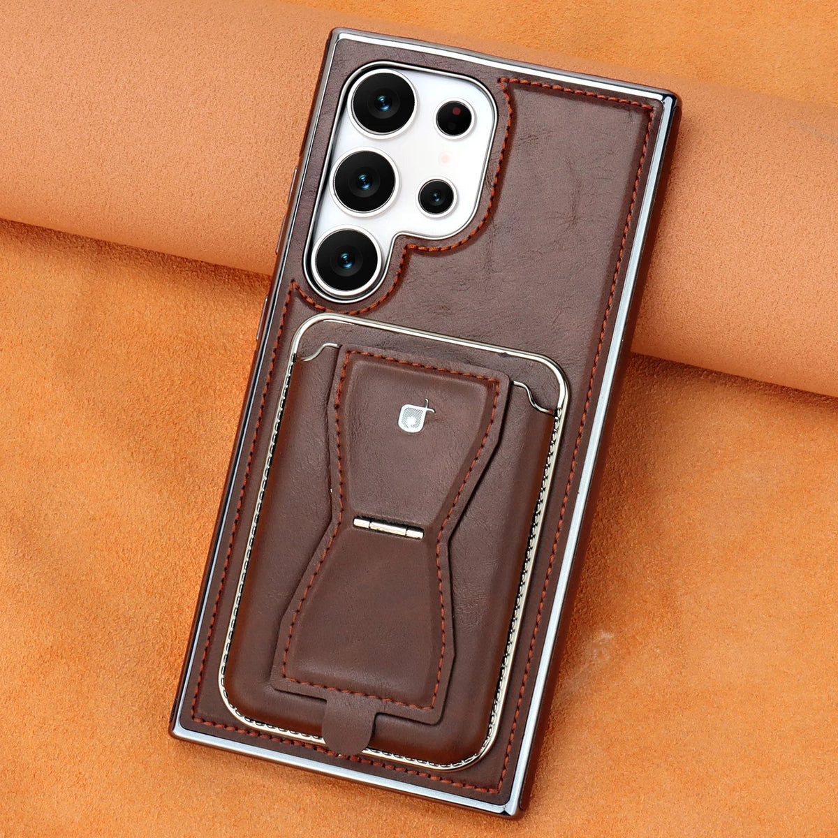 Samsung Leather Case + Magnetic Card Holder
