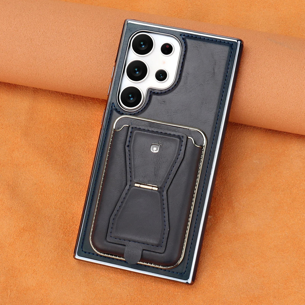 Samsung Leather Case + Magnetic Card Holder