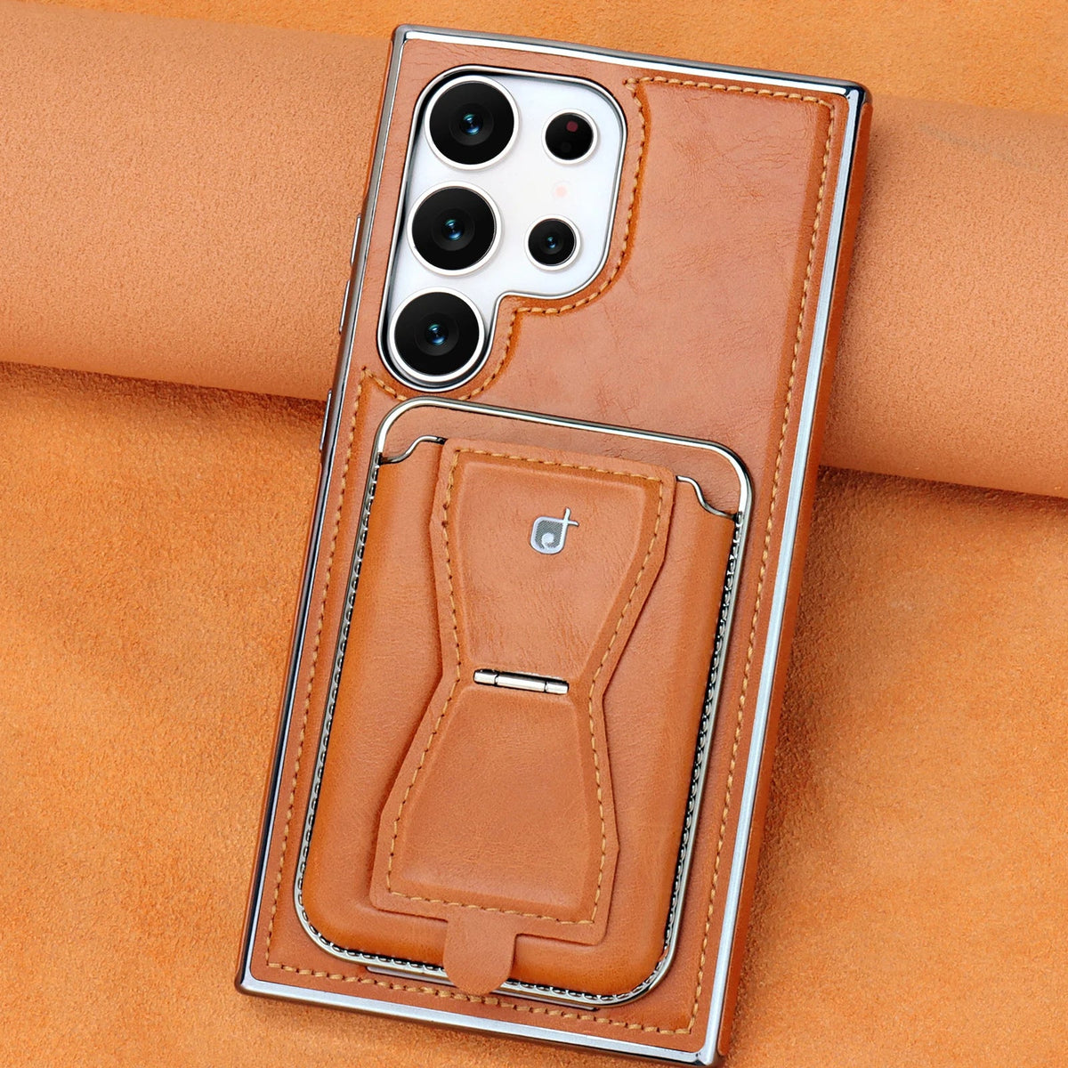 Samsung Leather Case + Magnetic Card Holder