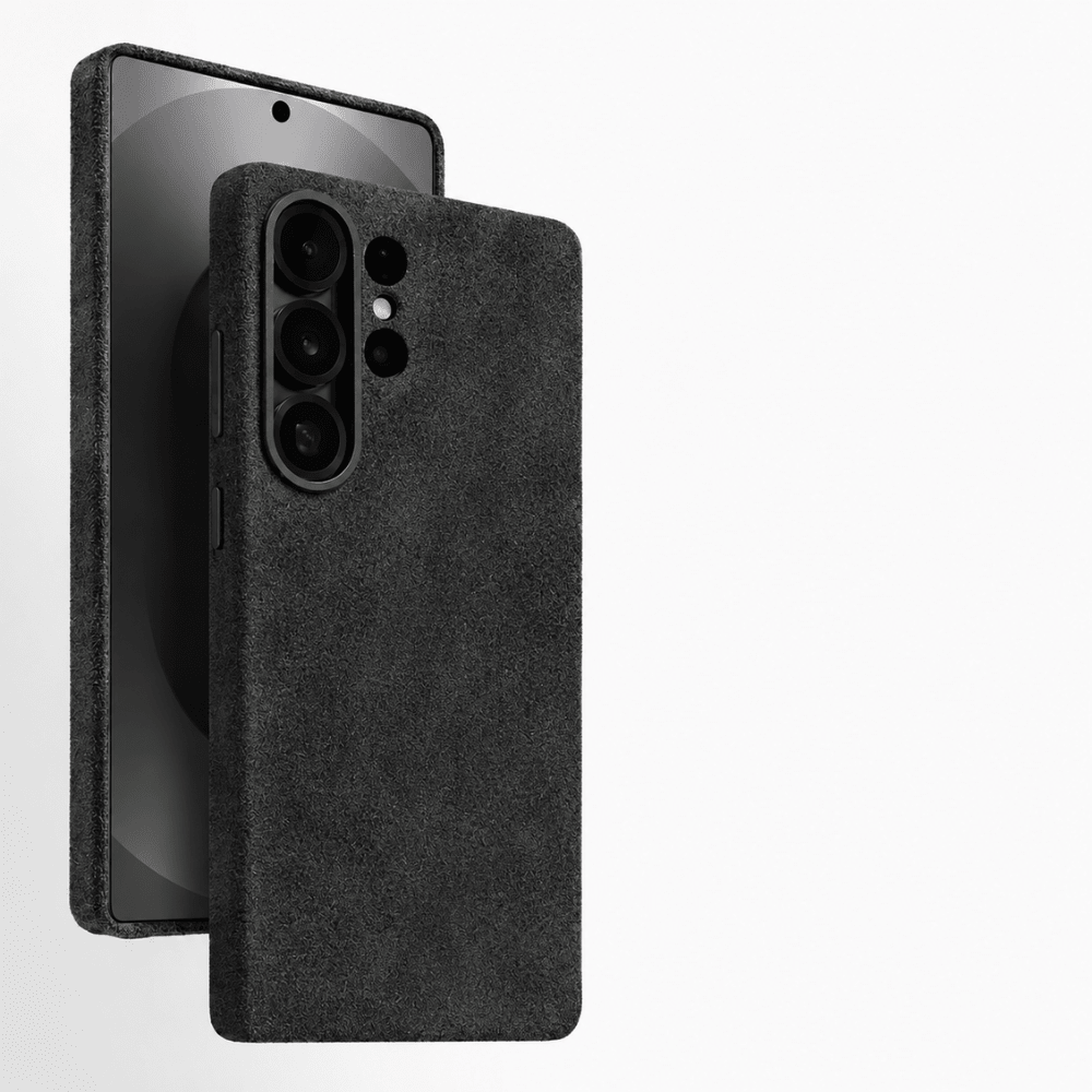 Samsung Case in Premium Italian Alcantara