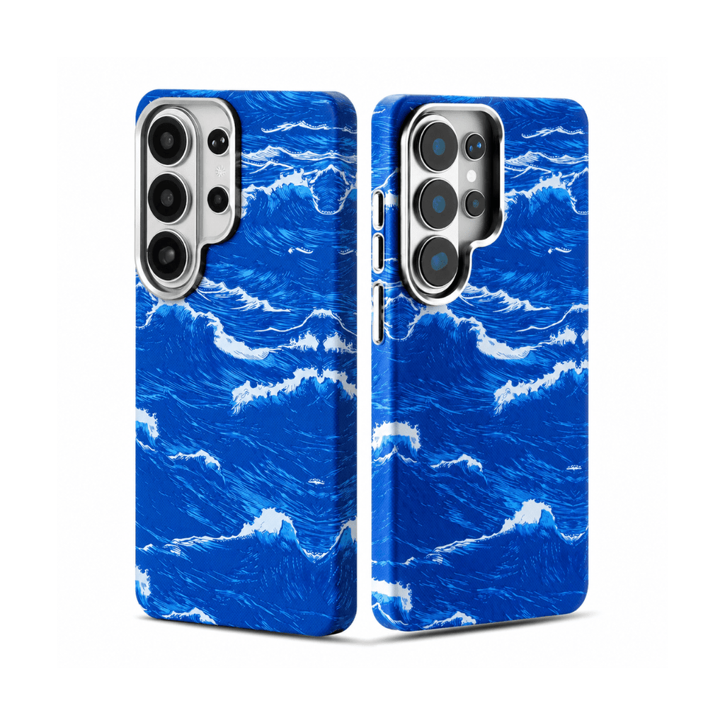 Samsung Ocean Waves Carbon Case