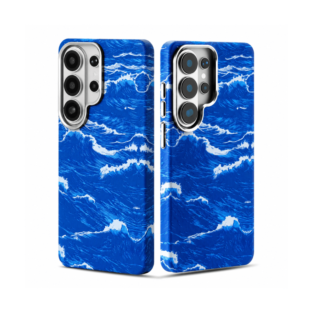Samsung Ocean Waves Carbon Case
