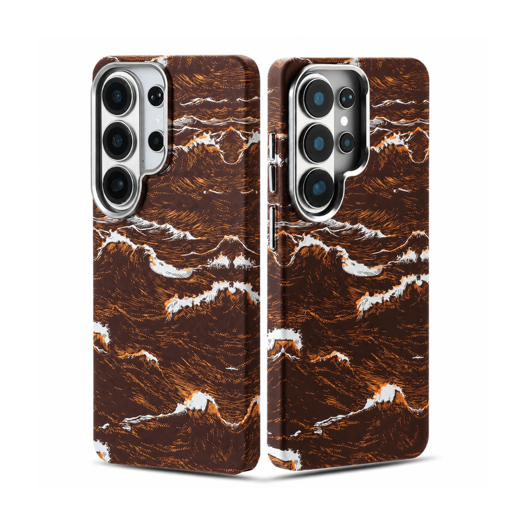 Samsung Ocean Waves Carbon Case
