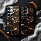 Samsung Ocean Waves Carbon Case