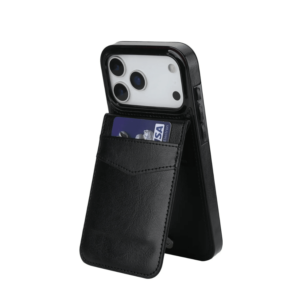 iPhone Wallet Stand Leather Case