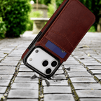 iPhone Wallet Stand Leather Case
