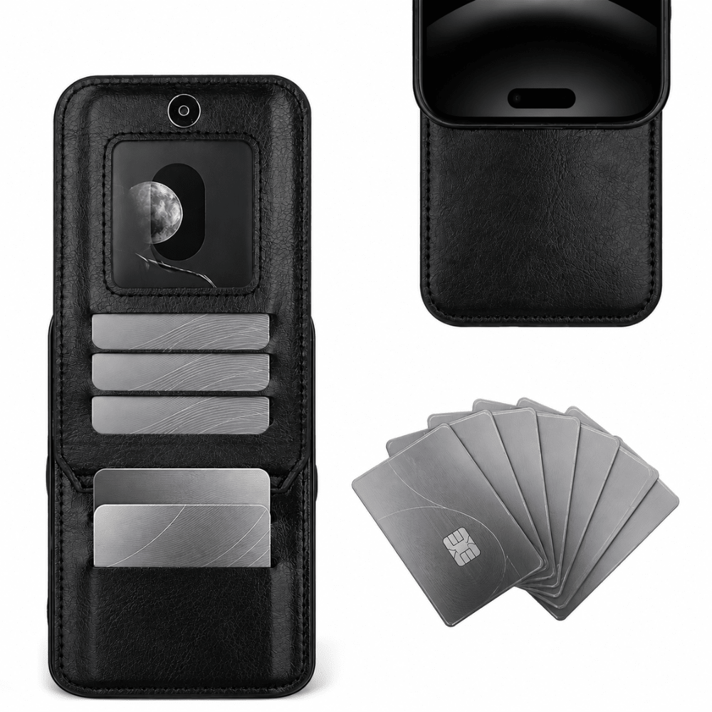 iPhone Wallet Stand Leather Case