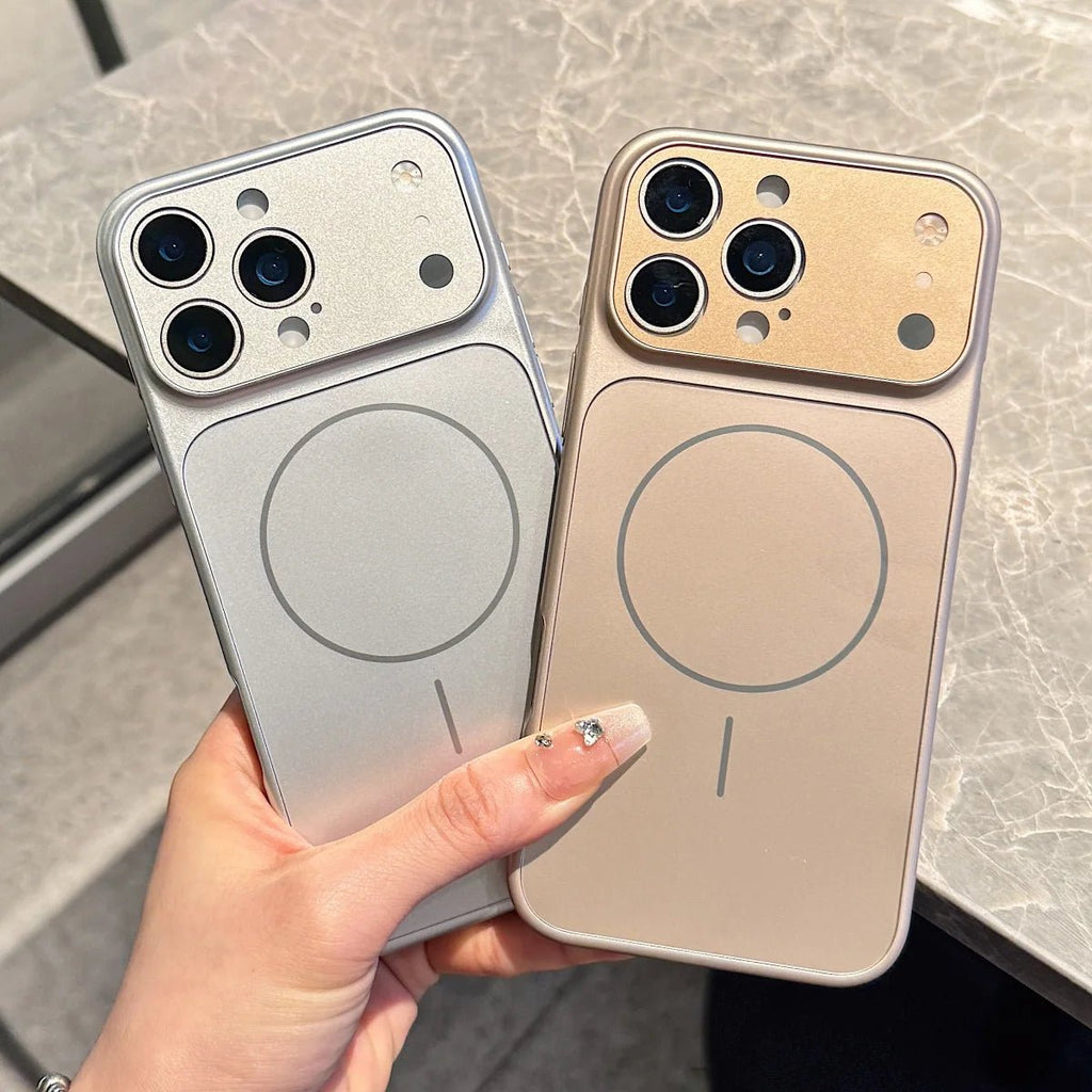 Minimalist Matte MagSafe Anti-Impact iPhone Case