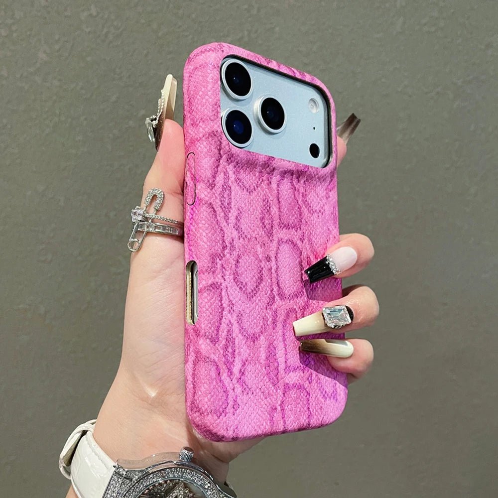 Minimalist Super Premium Leather iPhone Case