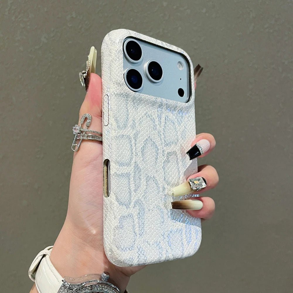 Minimalist Super Premium Leather iPhone Case