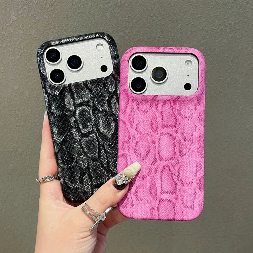 Minimalist Super Premium Leather iPhone Case