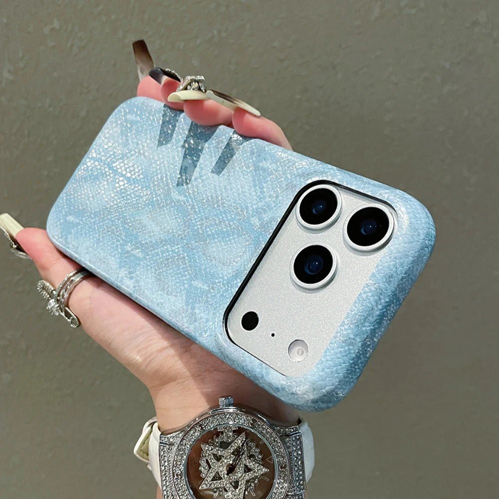 Minimalist Super Premium Leather iPhone Case