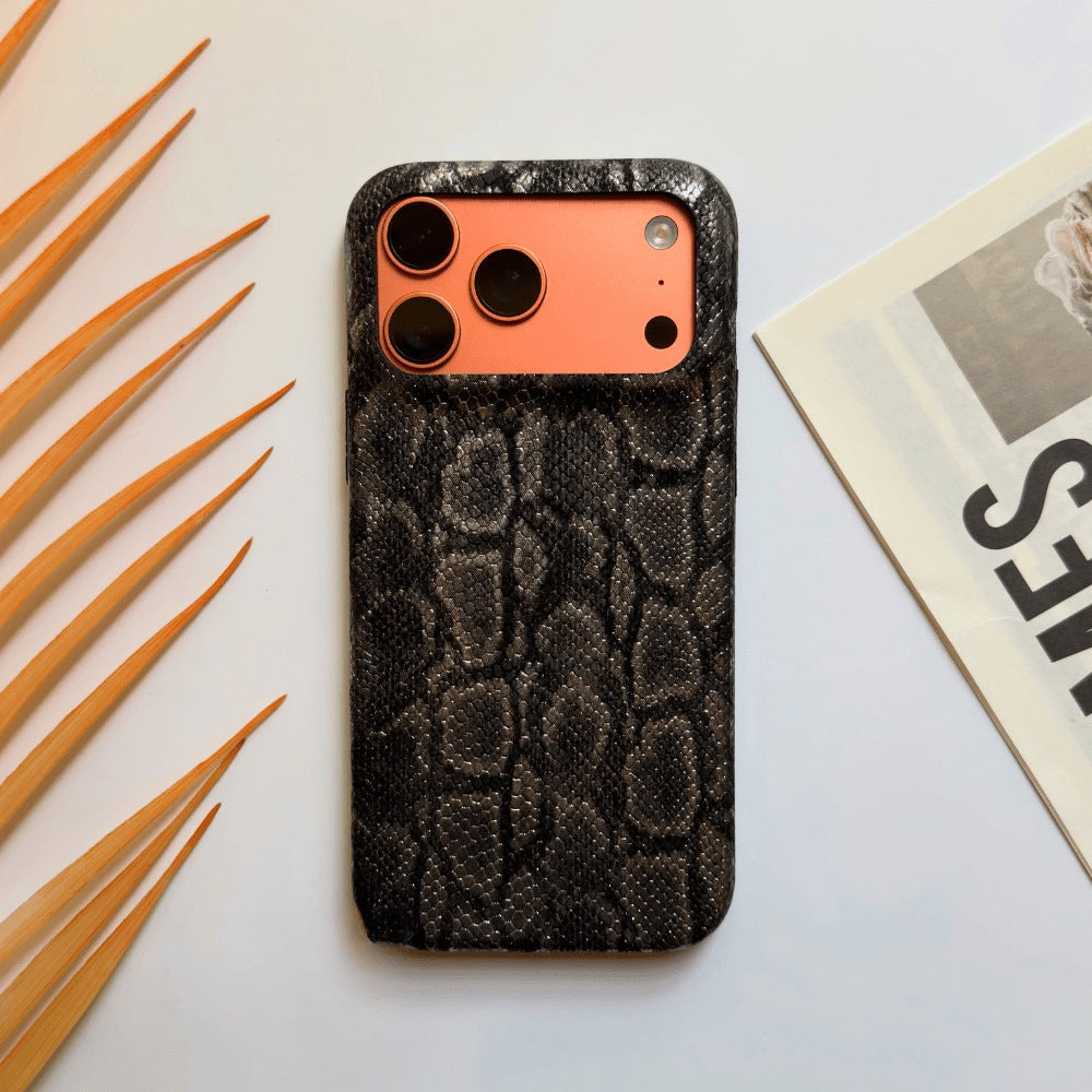 Minimalist Super Premium Leather iPhone Case