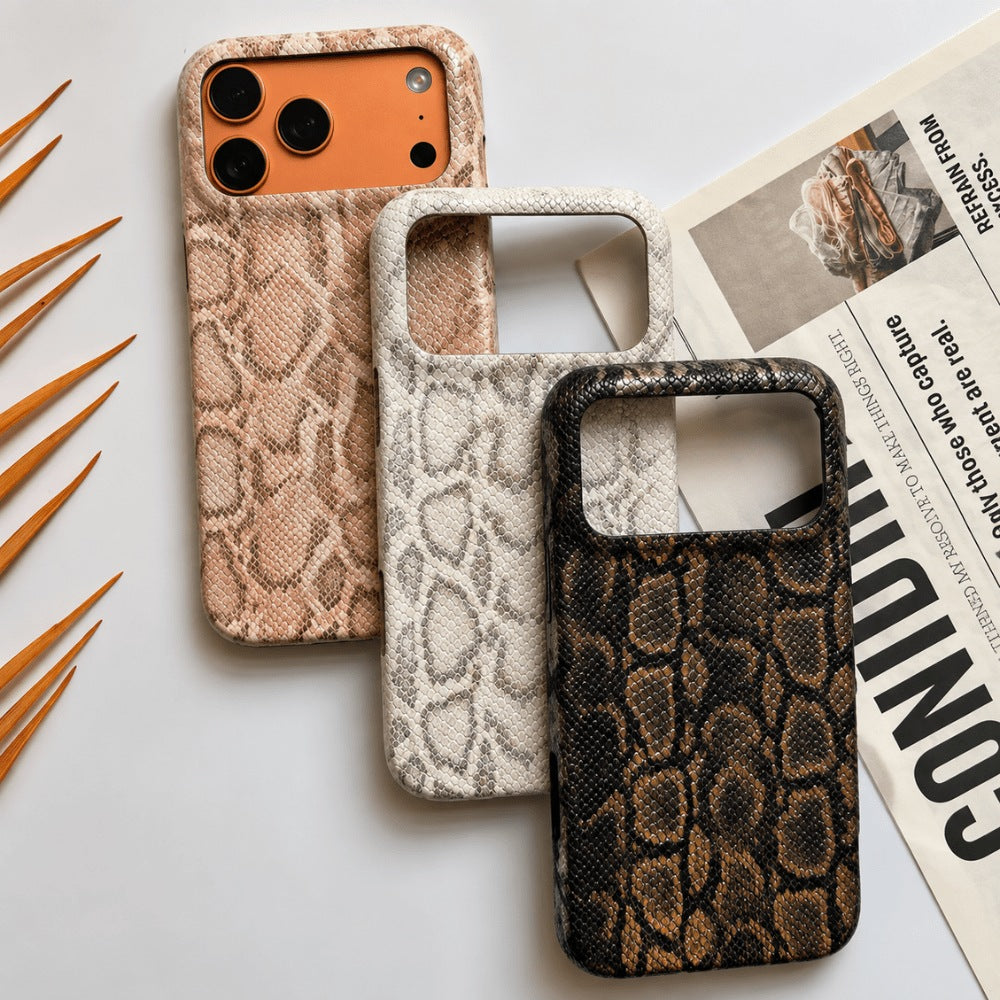 Minimalist Super Premium Leather iPhone Case