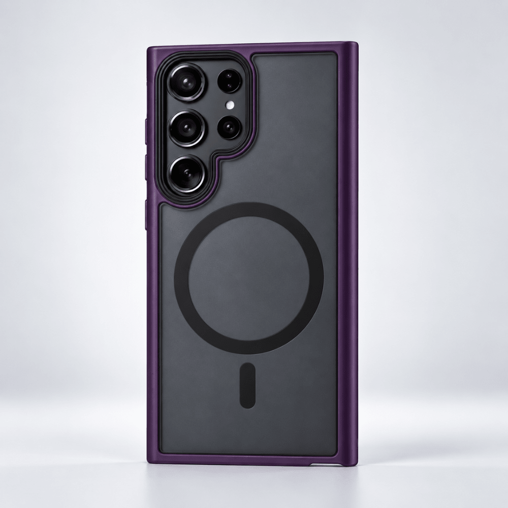Minimalist Matte Samsung Case with MagSafe Charging