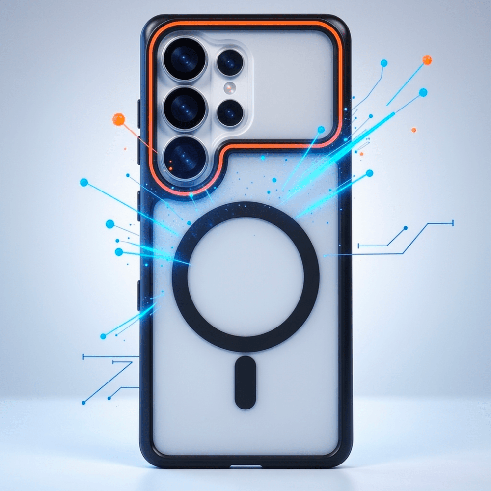 Premium Minimalist Matte Anti-Impact Samsung Case