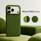 Premium MagSafe Woven Fabric iPhone Case