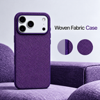 Premium MagSafe Woven Fabric iPhone Case
